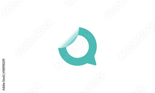 Bubble Speech Logo Template