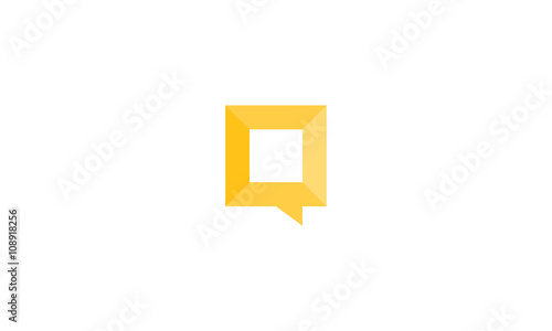 Bubble Speech Logo Template
