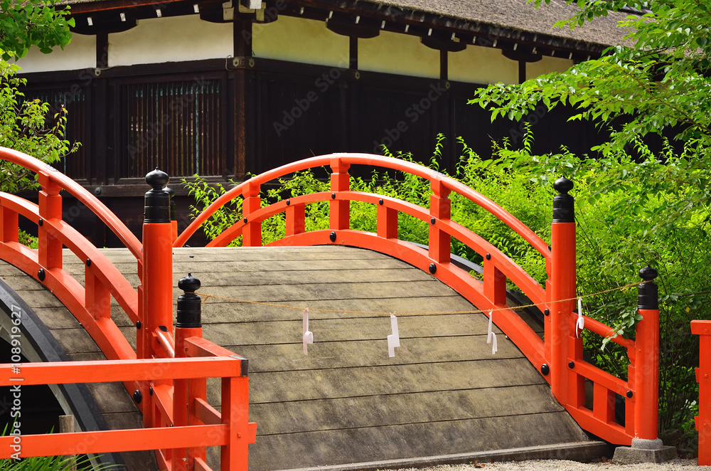 下賀茂神社　輪橋