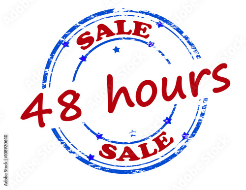 Sale forty eight hours