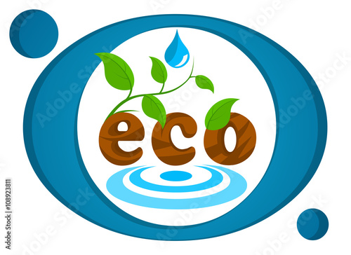 Ecology icon set infographics new concept illustration