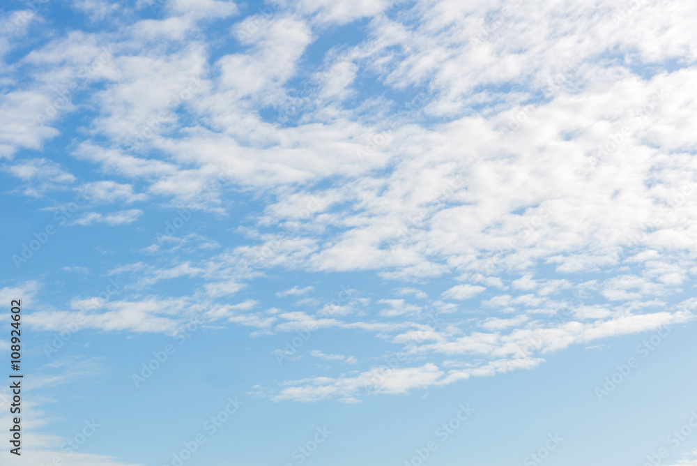 Blue sky with clouds nature for background Blue sky with clouds nature for background