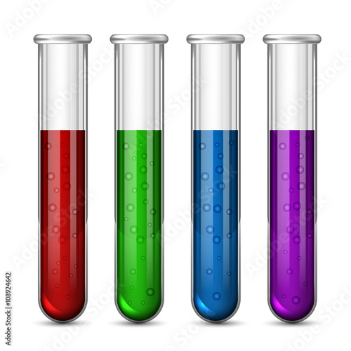 Colorful Test Tubes