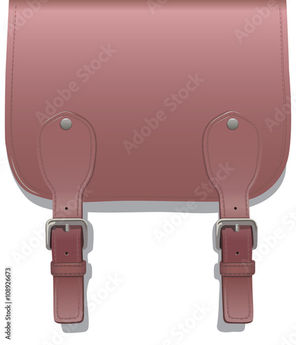 Leather small straps with buckles