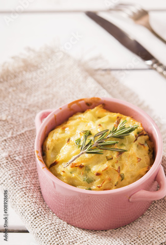 Potato Casserole with cheese 