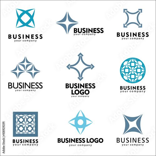 Logos for business. Set 3