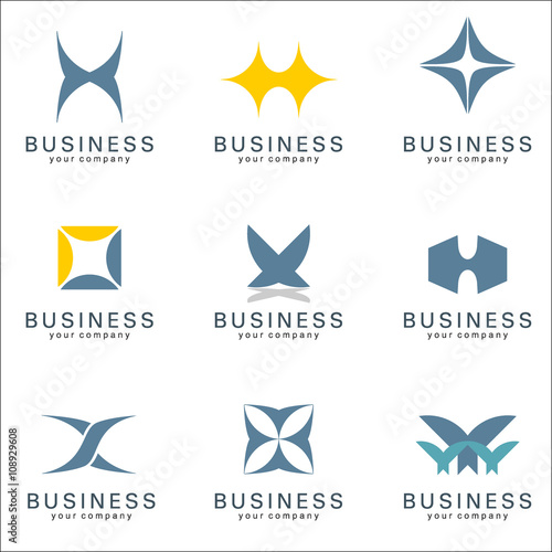 Logos for business. Set 2