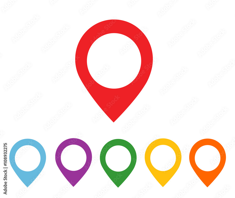 mapping pins icon mapping pins icon