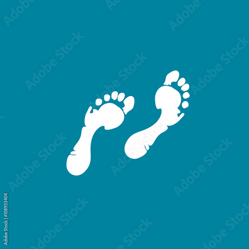 empreinte de pieds