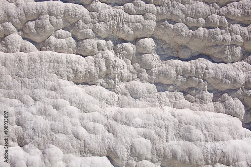 Bild auf Leinwand Natural travertine (tufa). Pamukkale, Turkey