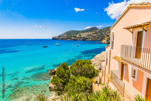 Beautiful sea view in Camp de Mar Majorca Spain Balearic Islands