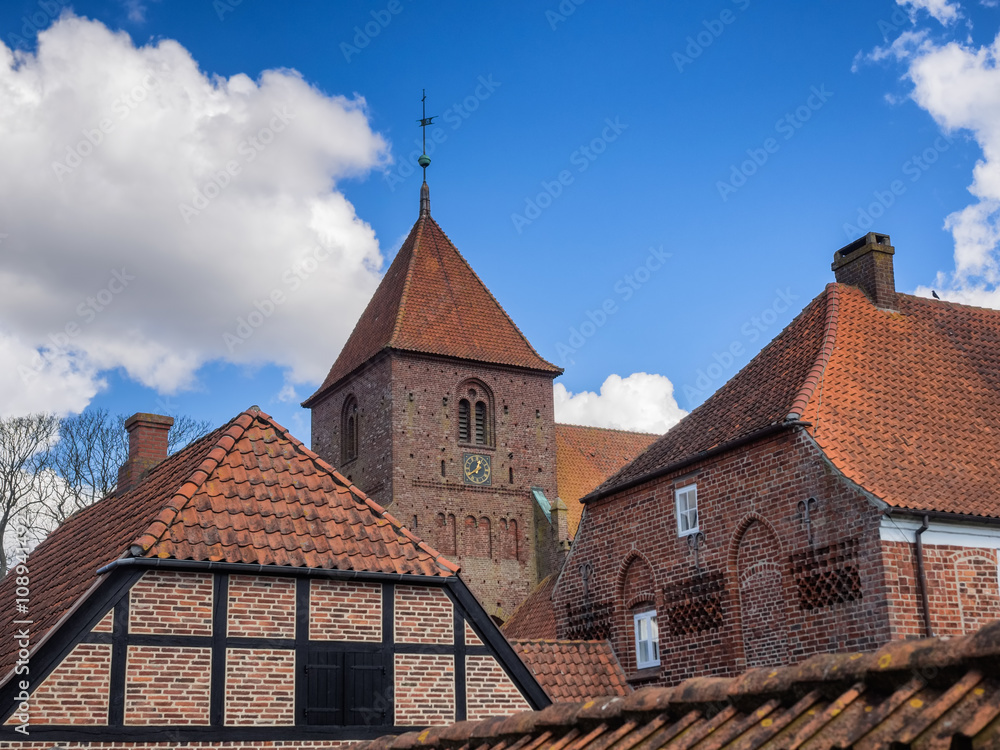 Obraz premium Sankt Catharinae church in Ribe, Denmark