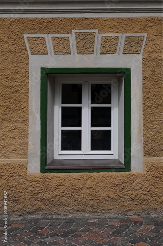typical windows in South Tyrol Italy