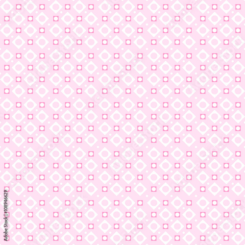 Cute pink seamless pattern. Endless texture