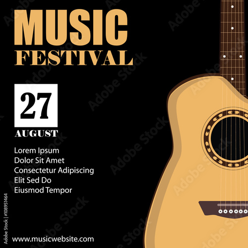 Concert poster