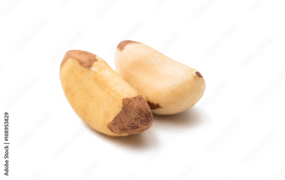 Brazil nuts isolated Brazil nuts isolated