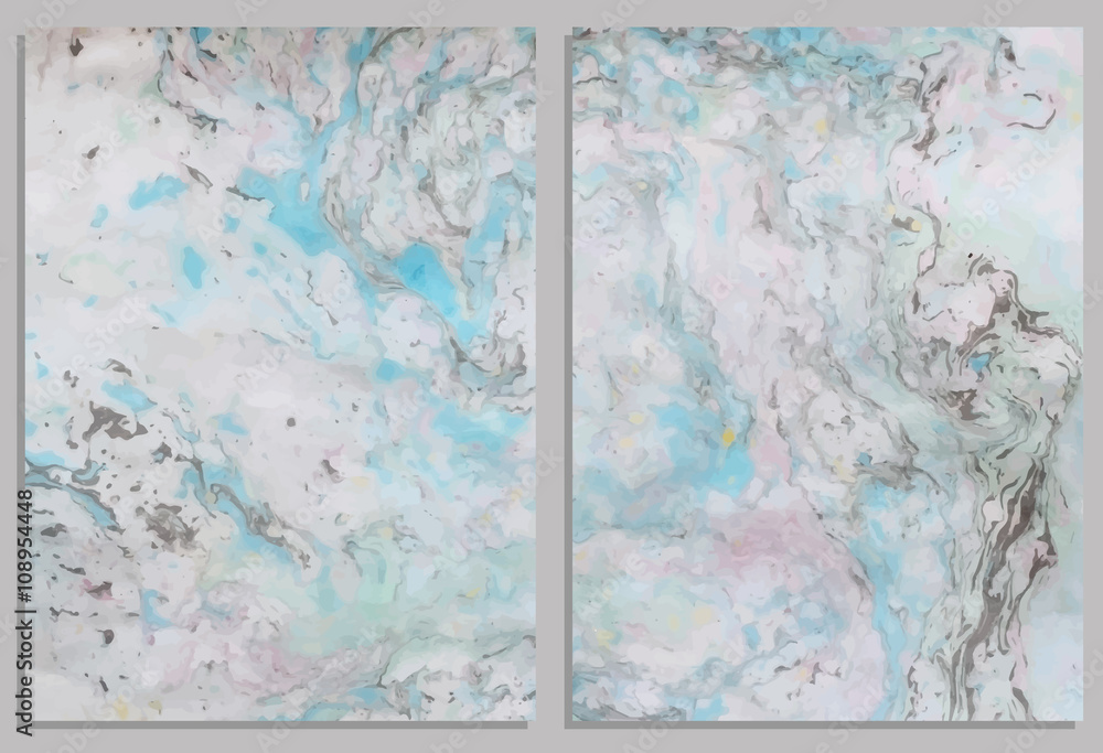 Fototapeta premium Marble business cards.