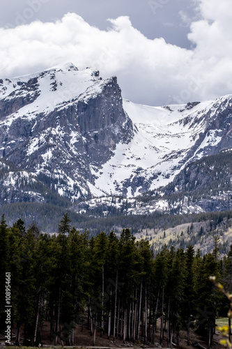 Hallet Peak Rocky Mtn National Park climbing area