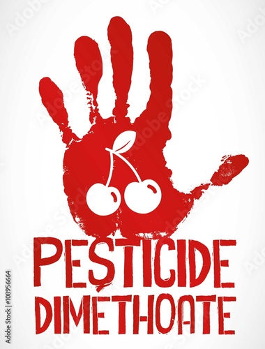 pesticide sur les cerises - diméthoate