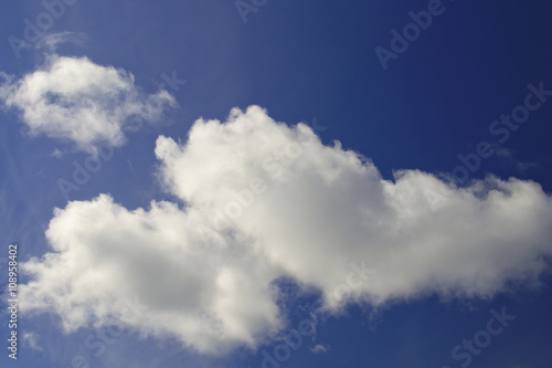 White Clouds In Blue Sky