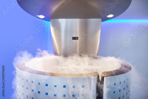 Cryo sauna for whole body cryotherapy photo