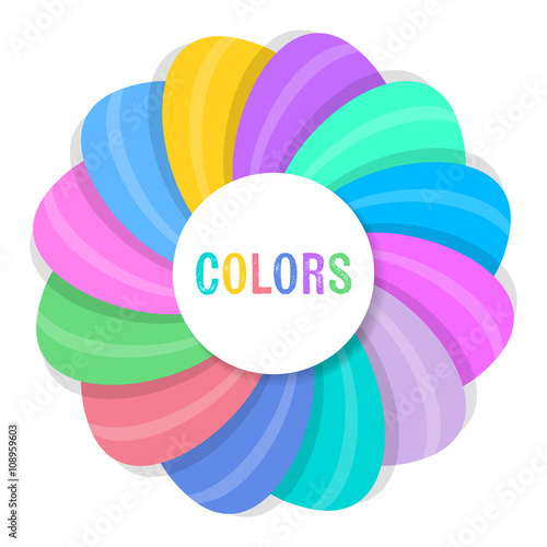 Abstract vector creative background