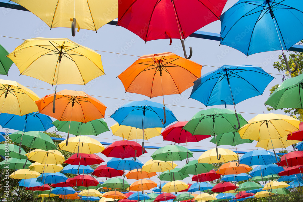 Obraz premium Colorful umbrellas