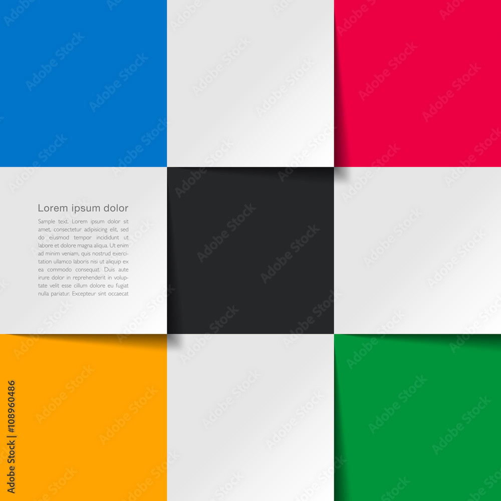 Vector Background #Grid Layout Material, Olympic Colours, Post-it,