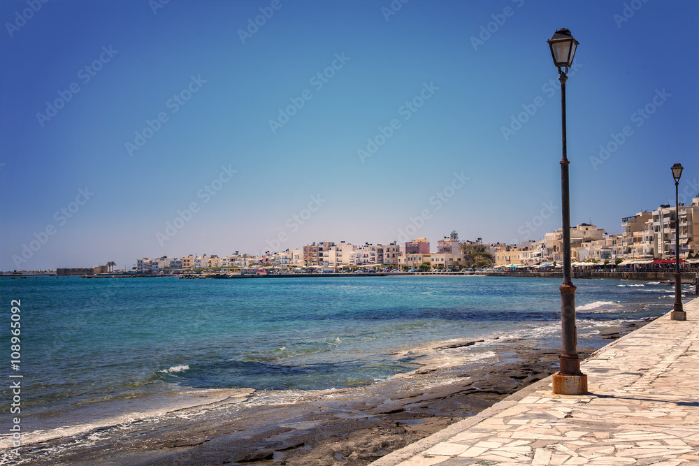Lerapetra promenade Crete