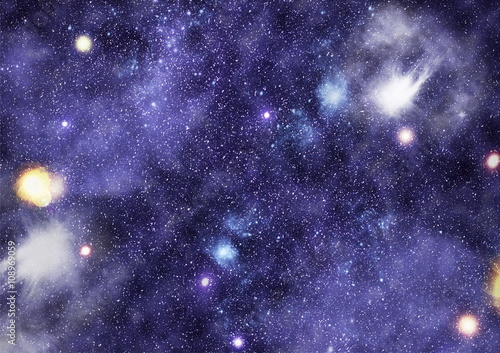 Deep space. High definition star field background