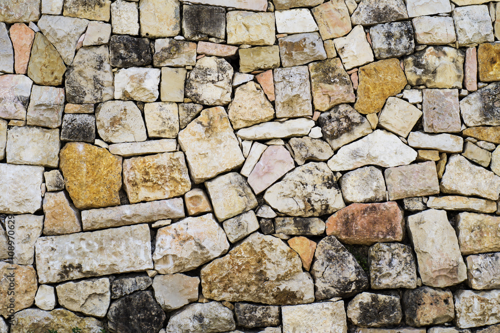 Stones wall texture. Stones wall texture.
