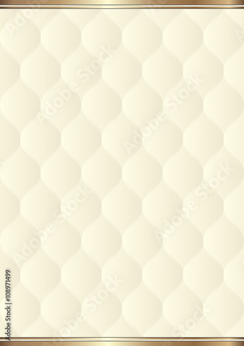 creamy background with decorative pattern