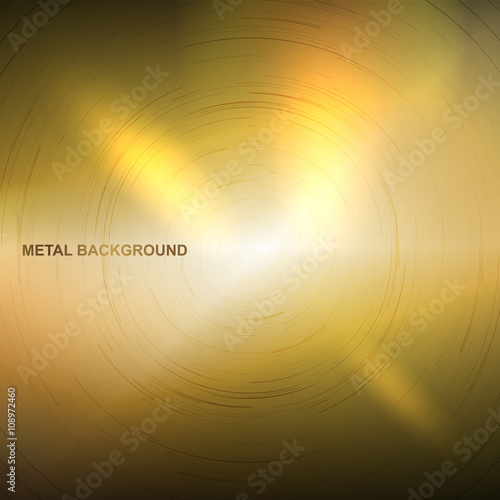 Metallic background brushed polished copper texture,  created with gradient mesh. Vector EPS 10.