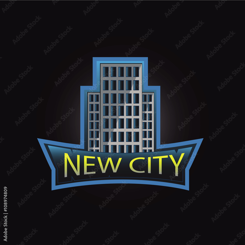 New city professional logo New city professional logo