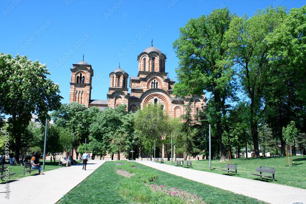 Church of St. Mark in Belgrade - Serbia