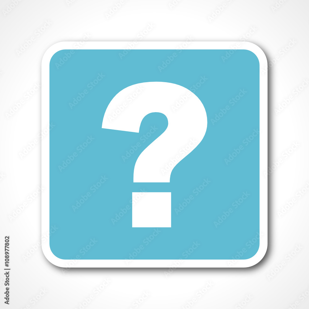 blue flat design question mark vector icon blue flat design question mark vector icon