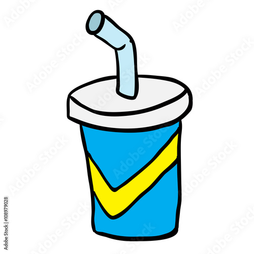 cartoon soda