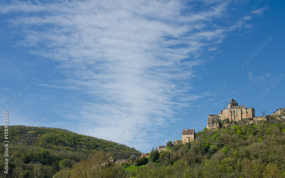 Le Château de Castelnaud-la-Chapelle dans le  Périgord Noir