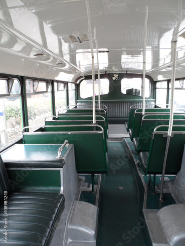 Inside a Classic Bristol Lodekka Bus