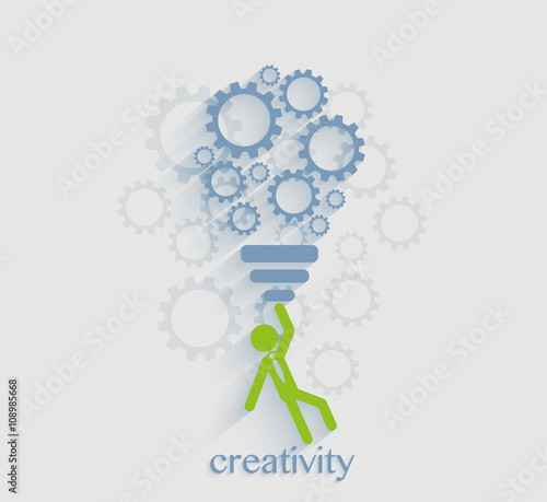 Concepto de Creatividad.