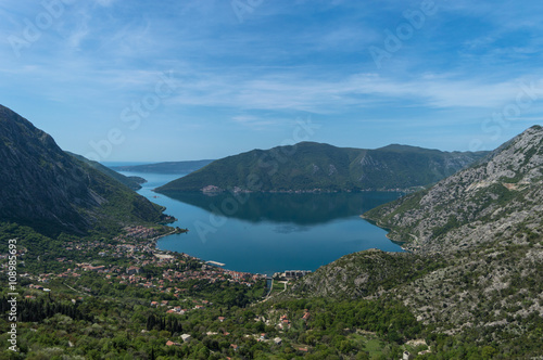 Old town Risan panorama