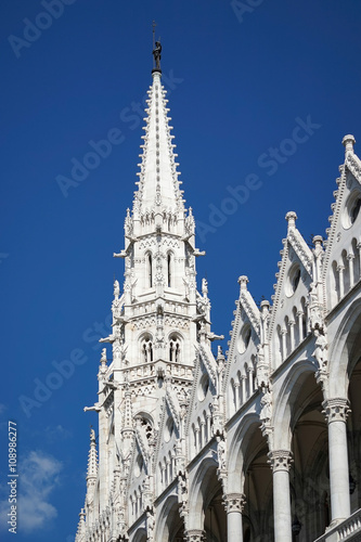 Hungarian Parliament building in Budapest