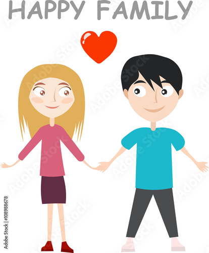 Happy Family, happy Couple, happy Life.