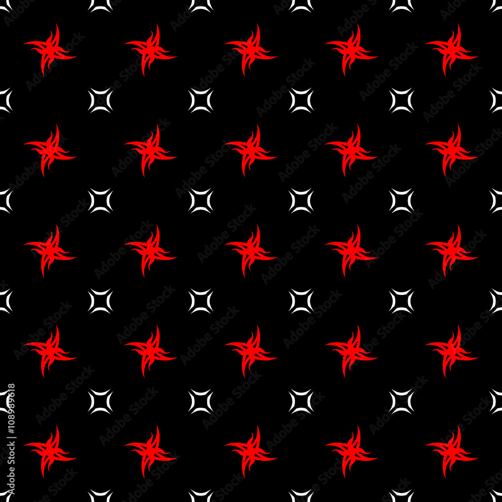 Fire abstract seamless pattern. Fashion graphic background design. Modern stylish abstract texture. Colorful template for prints, textiles, wrapping, wallpaper, website etc. VECTOR illustration Fire abstract seamless pattern. Fashion graphic background design. Modern stylish abstract texture. Colorful template for prints, textiles, wrapping, wallpaper, website etc. VECTOR illustration