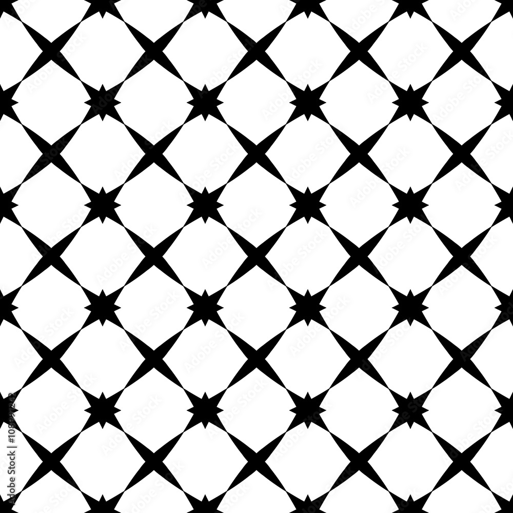 Fototapeta premium Star seamless pattern.