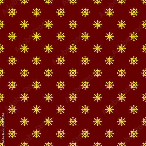 Christmas seamless tree pattern Doodle 