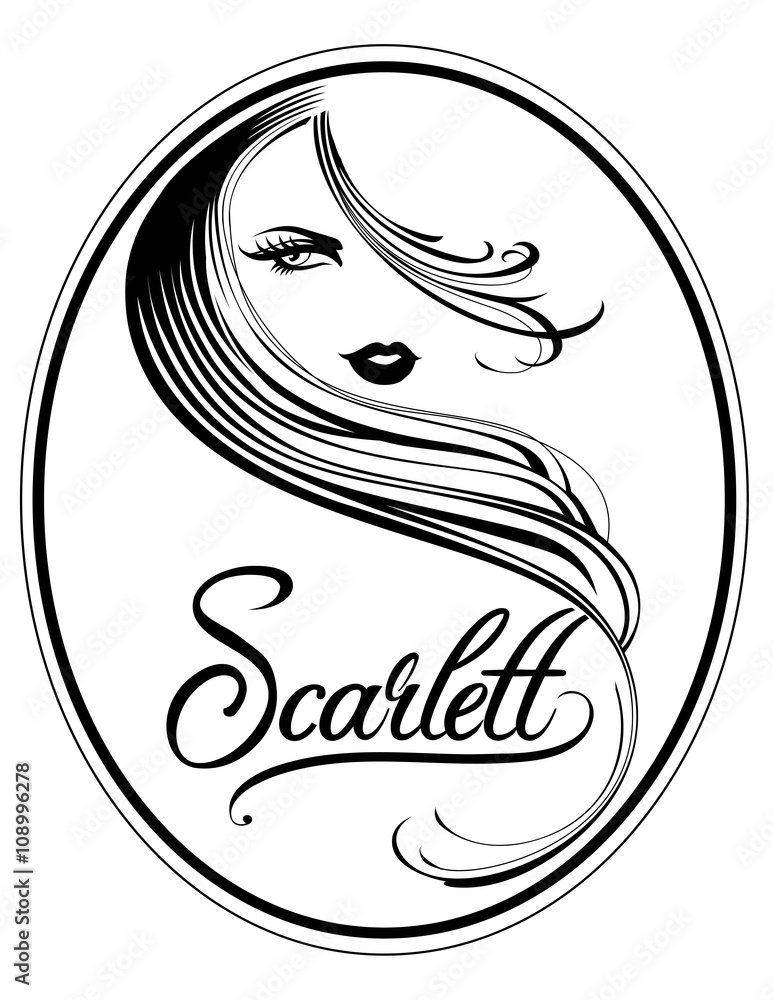Obraz premium Beauty salon logo concept