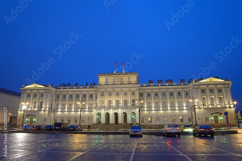 The Legislative Assembly building in St. Petersburg