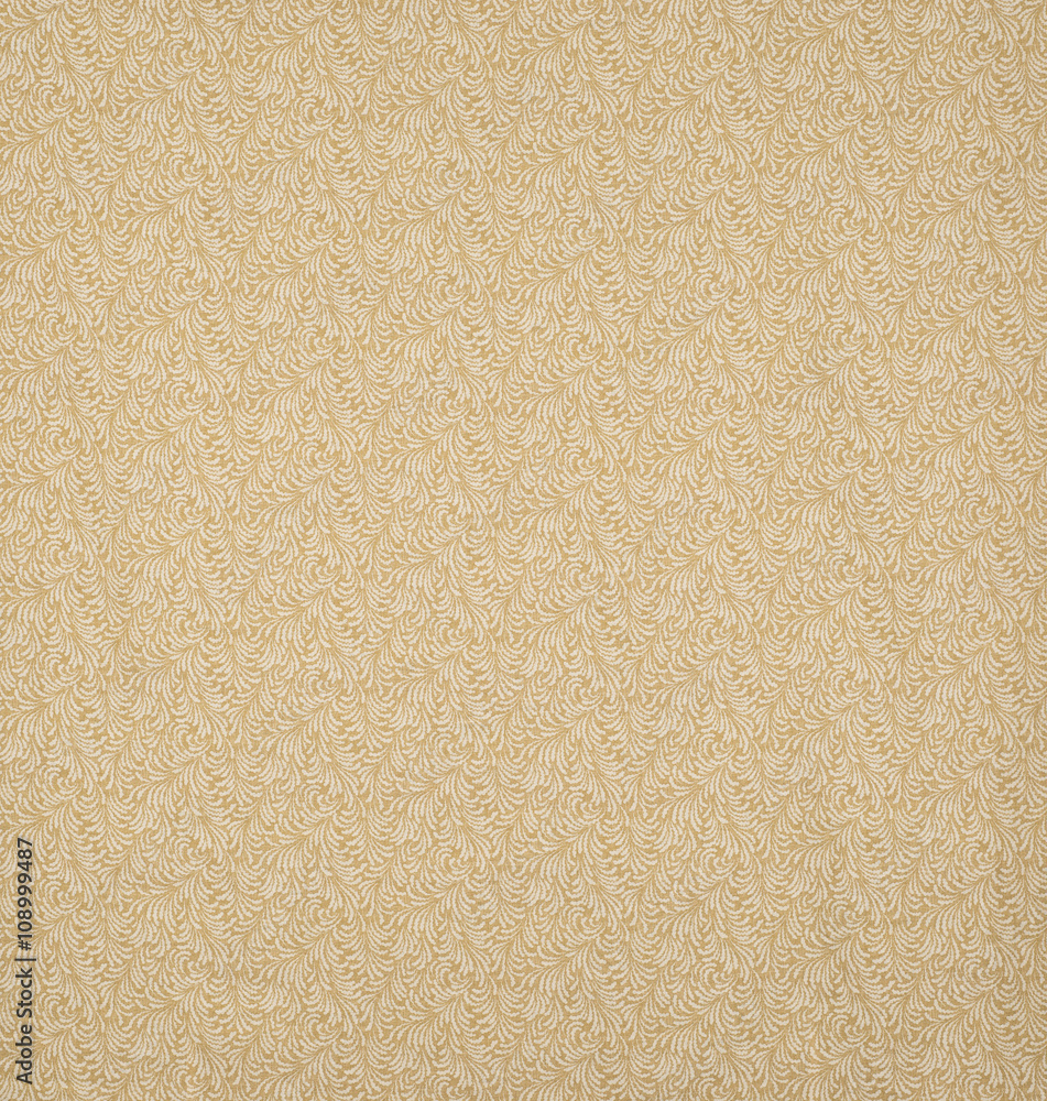 Fototapeta premium Yellow Ruffles Design Wallpaper Swatch