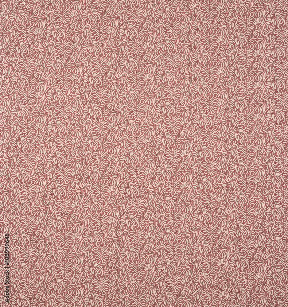 Fototapeta premium Red Ruffles Design Wallpaper Swatch